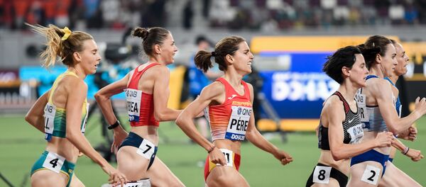 Marta Pérez, atleta internacional de España - Sputnik Mundo
