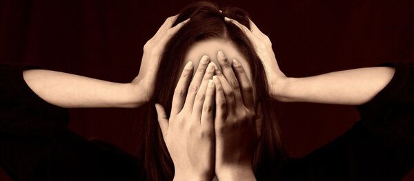 Una persona estresada (imagen referencial) - Sputnik Mundo