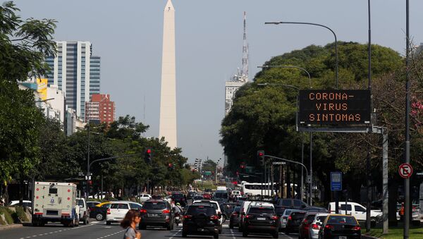 Situación en Buenos Aires, Argentina - Sputnik Mundo