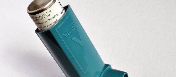 Un inhalador, imagen referencial Un inhalador, imagen referencial - Sputnik Mundo