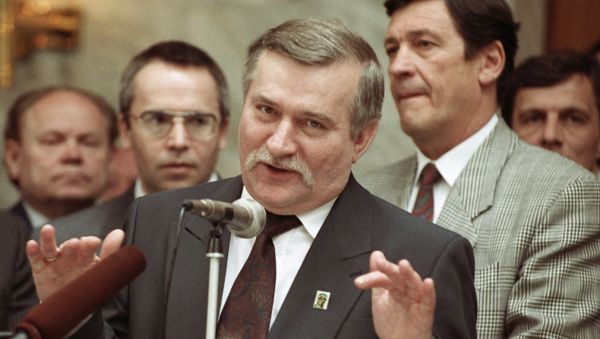 Lech Walesa, expresidente polaco (1990-1995) Lech Walesa, expresidente polaco (1990-1995) - Sputnik Mundo