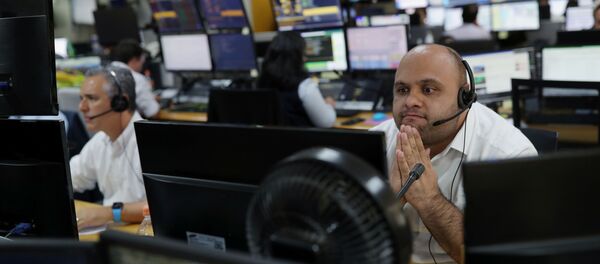 Una bolsa de valores (imagen referencial) - Sputnik Mundo