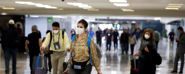 Un aeropuerto de México - Sputnik Mundo