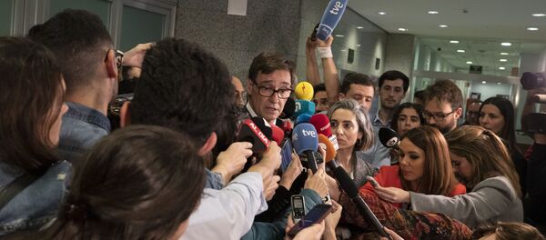 Salvador Illa, el ministro de Sanidad - Sputnik Mundo