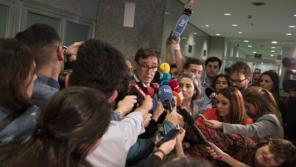 Salvador Illa, el ministro de Sanidad - Sputnik Mundo