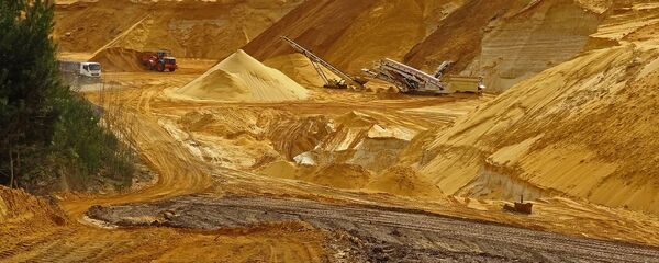 Trabajos de minería (imagen referencial) Trabajos de minería (imagen referencial) - Sputnik Mundo