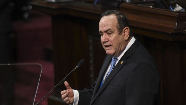 Alejandro Giammattei, presidente de Guatemala Alejandro Giammattei, presidente de Guatemala - Sputnik Mundo