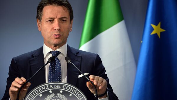 Giuseppe Conte - Sputnik Mundo