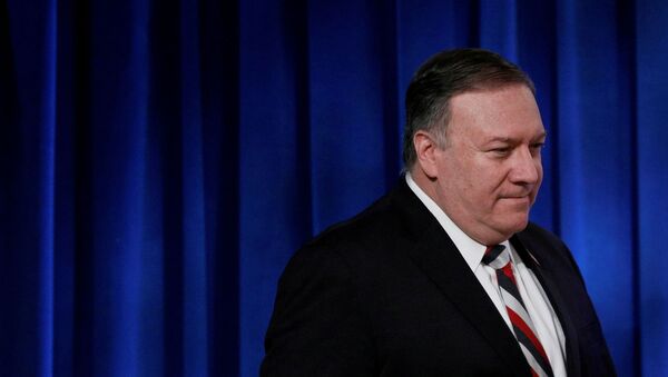 Mike Pompeo, el secretario de Estado de EEUU - Sputnik Mundo