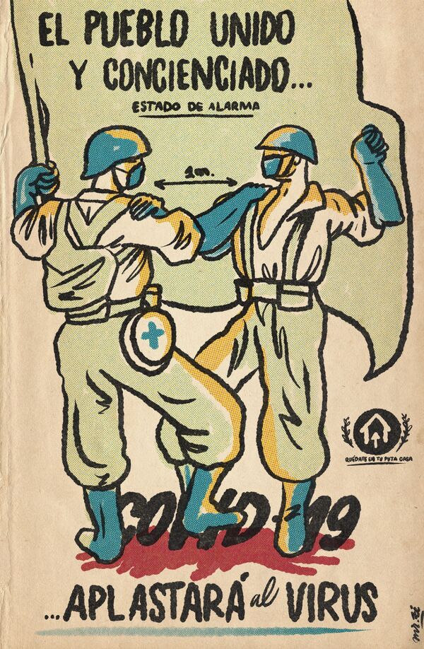 La guerra contra el coronavirus replica un llamado a la clase trabajadora | Fotos La guerra contra el coronavirus replica un llamado a la clase trabajadora | Fotos - Sputnik Mundo