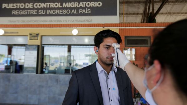Medidas de seguridad en Paraguay Medidas de seguridad en Paraguay - Sputnik Mundo