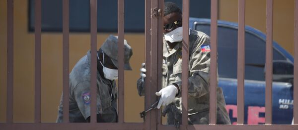 Policías en Haití - Sputnik Mundo
