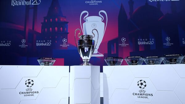 El trofeo del ganador de la Champions League - Sputnik Mundo