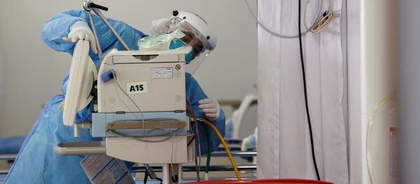 Centro de salud móvil (imagen referencial) - Sputnik Mundo