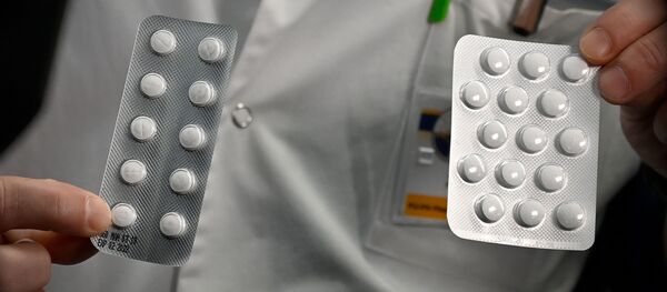 Tabletas con cloroquina - Sputnik Mundo