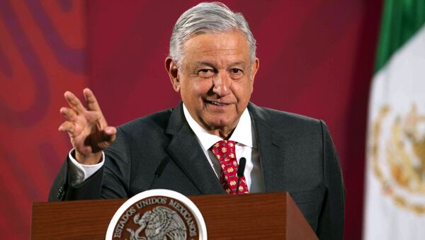 Andrés Manuel López Obrador, presidente de México - Sputnik Mundo