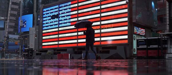 El centro de Nueva York se ha vaciado tras la expansión del coronavirus por la ciudad - Sputnik Mundo