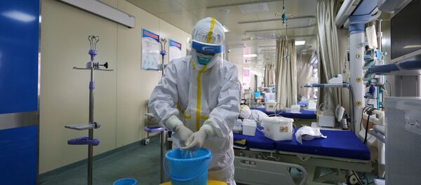 Hospital en Wuhan, China - Sputnik Mundo