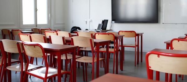 Una aula vacía  - Sputnik Mundo