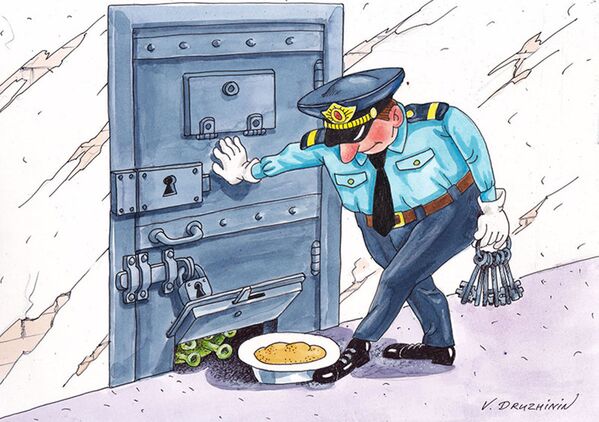 Humor contra la pandemia: el concurso internacional de caricaturas Coronavirus Battle - Sputnik Mundo