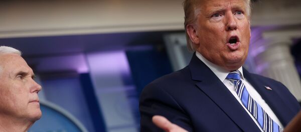 El presidente de EEUU, Donald Trump - Sputnik Mundo