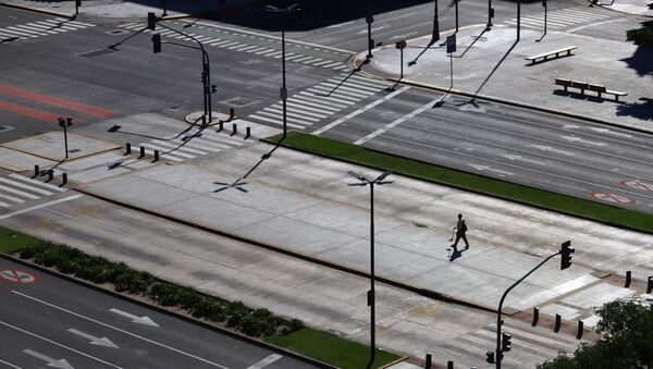 Carretera en Buenos Aires, argentina, durante el brote de coronavirus - Sputnik Mundo