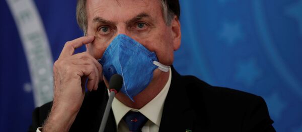El presidente de Brasil, Jair Bolsonaro - Sputnik Mundo