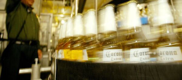 Producción de la cerveza mexicana Corona - Sputnik Mundo