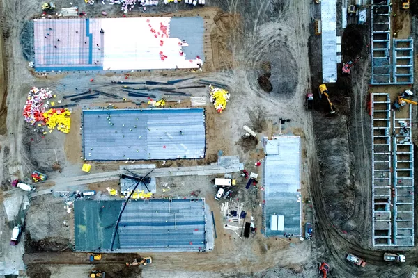 Así avanza la construcción del nuevo hospital en Moscú en medio de la pandemia Así avanza la construcción del nuevo hospital en Moscú en medio de la pandemia - Sputnik Mundo