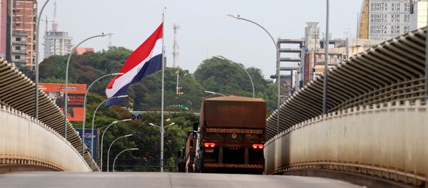 Carreteras cerradas en Paraguay por el coronavirus Carreteras cerradas en Paraguay por el coronavirus - Sputnik Mundo
