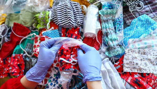 Mascarillas (imagen referencial) Mascarillas (imagen referencial) - Sputnik Mundo