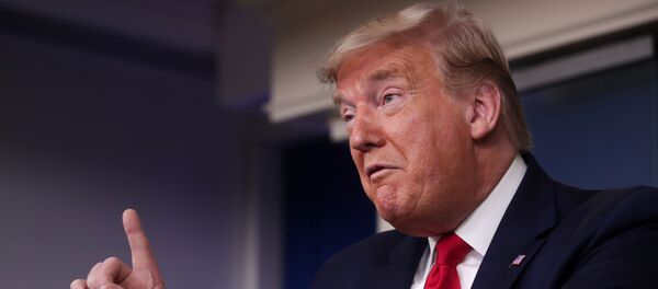 Donald Trump, presidente de EEUU - Sputnik Mundo