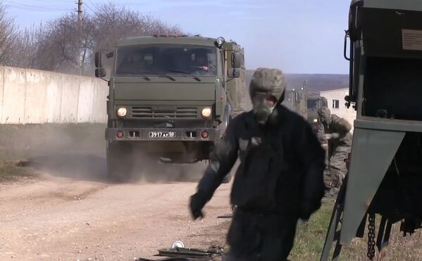 Las tropas rusas, preparadas para librar la batalla contra el coronavirus - Sputnik Mundo