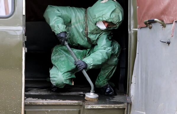 Las tropas rusas, preparadas para librar la batalla contra el coronavirus - Sputnik Mundo