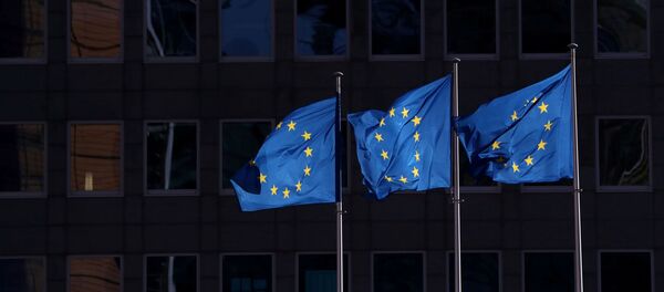 Banderas de la Unión Europea (UE) - Sputnik Mundo
