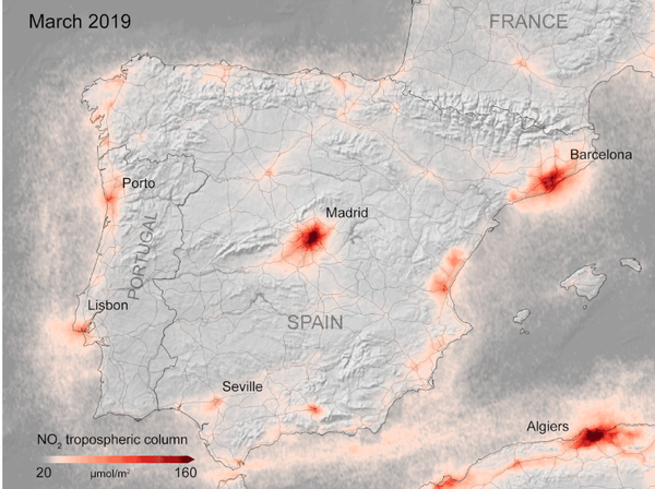 El coronavirus limpia de contaminación los cielos de Europa - Sputnik Mundo