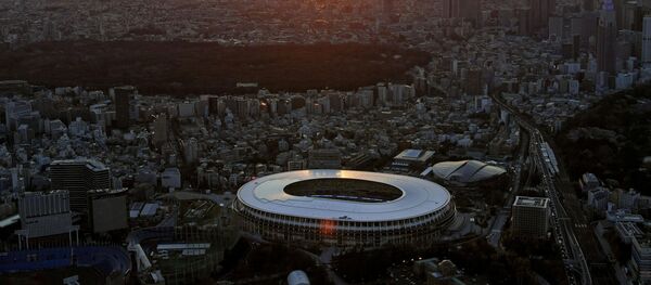 El Estadio Nacional de Tokio, el estadio principal de los JJOO en Japón - Sputnik Mundo