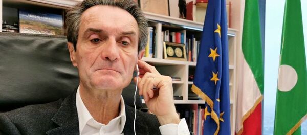 Attilio Fontana, presidente de la región italiana de Lombardía - Sputnik Mundo