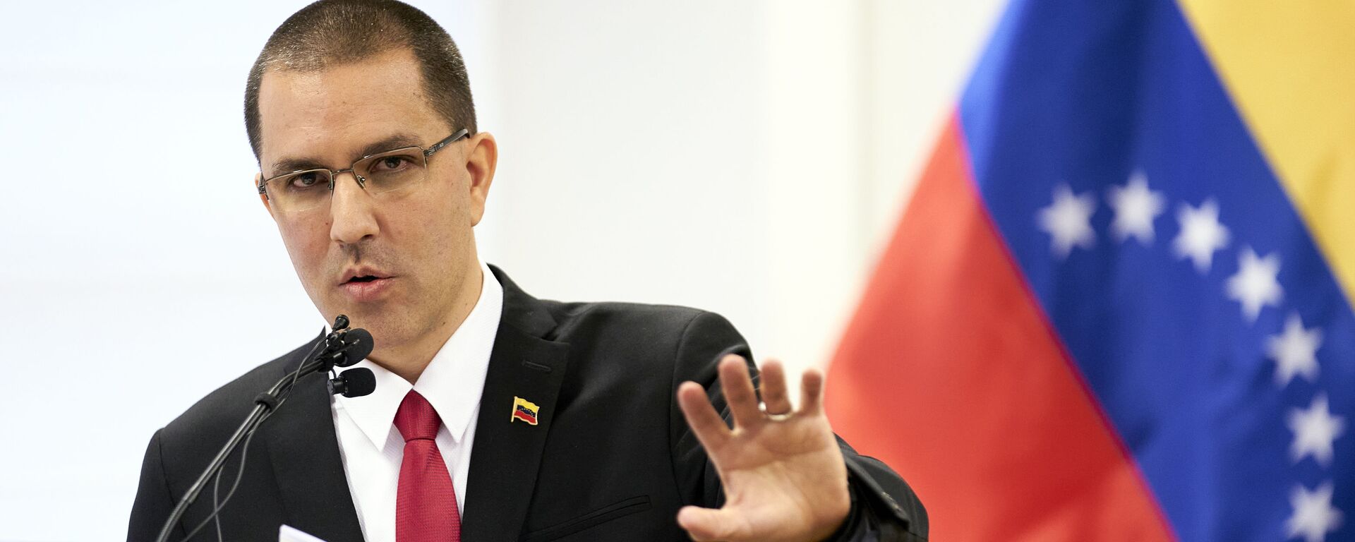 Jorge Arreaza, canciller venezolano  - Sputnik Mundo, 1920, 18.02.2021