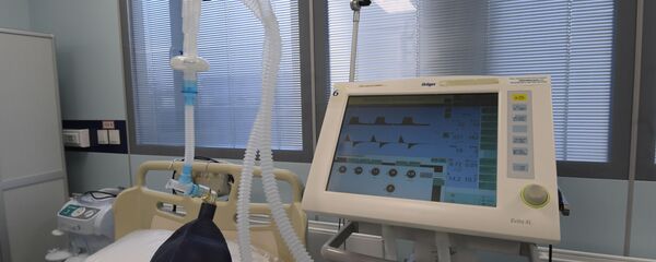 Respirador artificial (Archivo) - Sputnik Mundo