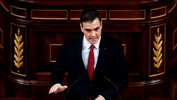 Pedro Sánchez, presidente del Gobierno español - Sputnik Mundo