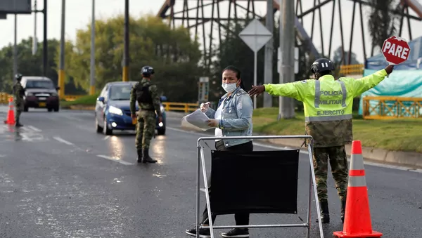 Situación en Bogotá, Colombia - Sputnik Mundo