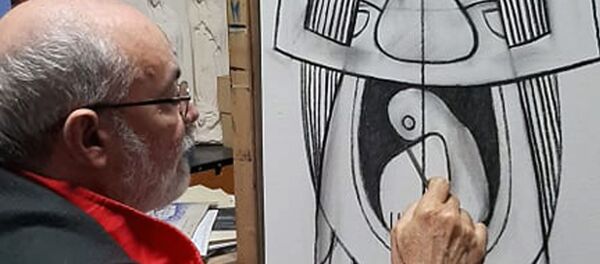 Luis Alberto Ruiz Saavedra, artista plástico cubano  - Sputnik Mundo
