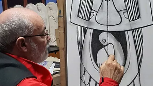 Luis Alberto Ruiz Saavedra, artista plástico cubano  - Sputnik Mundo