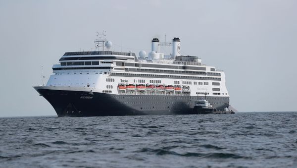 El crucero Zaandam El crucero Zaandam - Sputnik Mundo