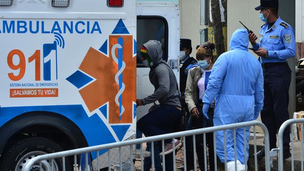 Ambulancia en Tegucigalpa, Honduras Ambulancia en Tegucigalpa, Honduras - Sputnik Mundo
