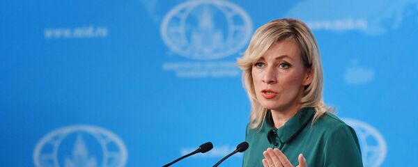 María Zajárova, portavoz del Ministerio de Asuntos Exteriores de Rusia - Sputnik Mundo