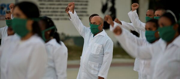 Médicos cubanos Médicos cubanos - Sputnik Mundo