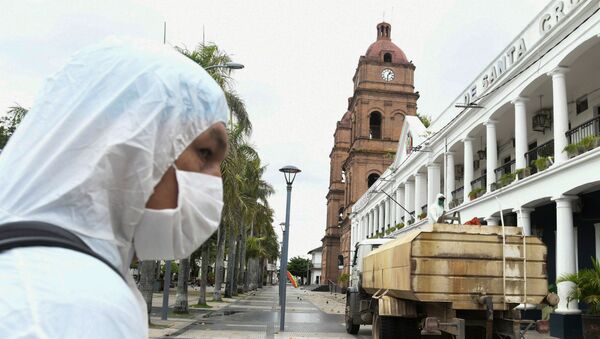 Situación en Santa Cruz, Bolivia - Sputnik Mundo