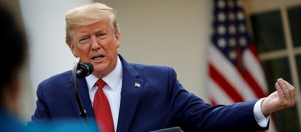 Donald Trump, presidente de EEUU - Sputnik Mundo